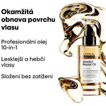 Séria Expert Absolut Repair Oil 10-in-1 - Olej na vlasy